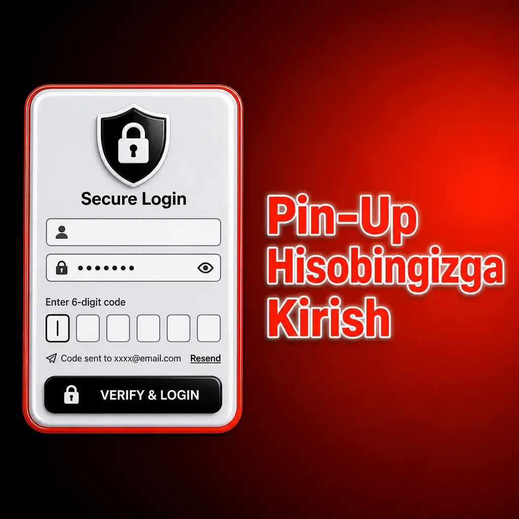 Pin-Up kazinosiga kirish uchun login va parolni kiritish bosqichlarini ko'rsatuvchi rasm