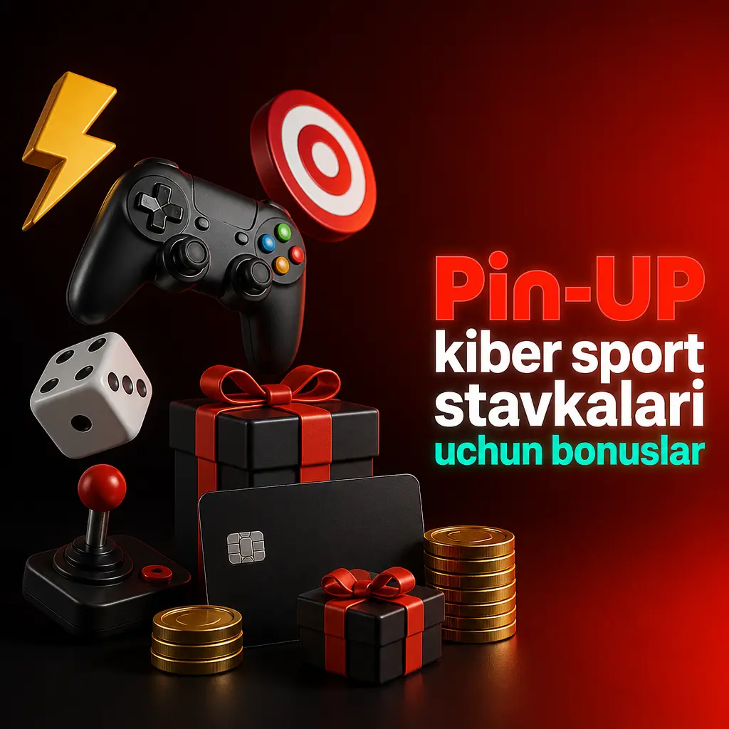 Pin-Up kiber sport stavkalari uchun 125% gacha bonus va freebet, CS2, Dota 2, Valorant o'yinlariga stavka qo'yish imkoniyati