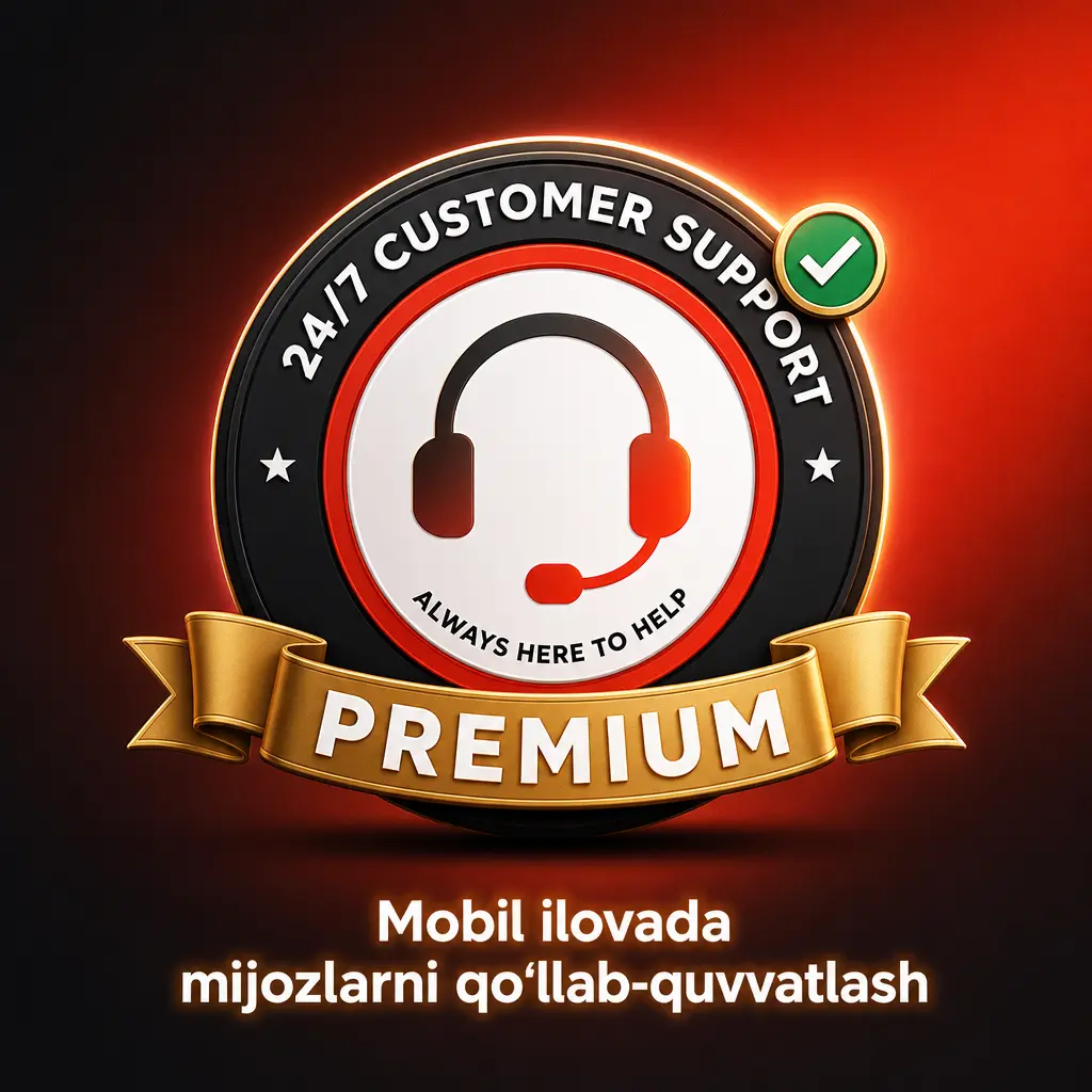 Pin-Up mobil ilovasida 24/7 mijozlarni qoʻllab-quvvatlash: jonli chat, email, Telegram bot va telefon aloqasi