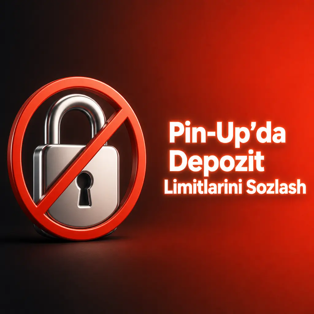 Pin-Up hisobida kunlik, haftalik va oylik depozit limitlarini sozlash bo'yicha ko'rsatma rasmi