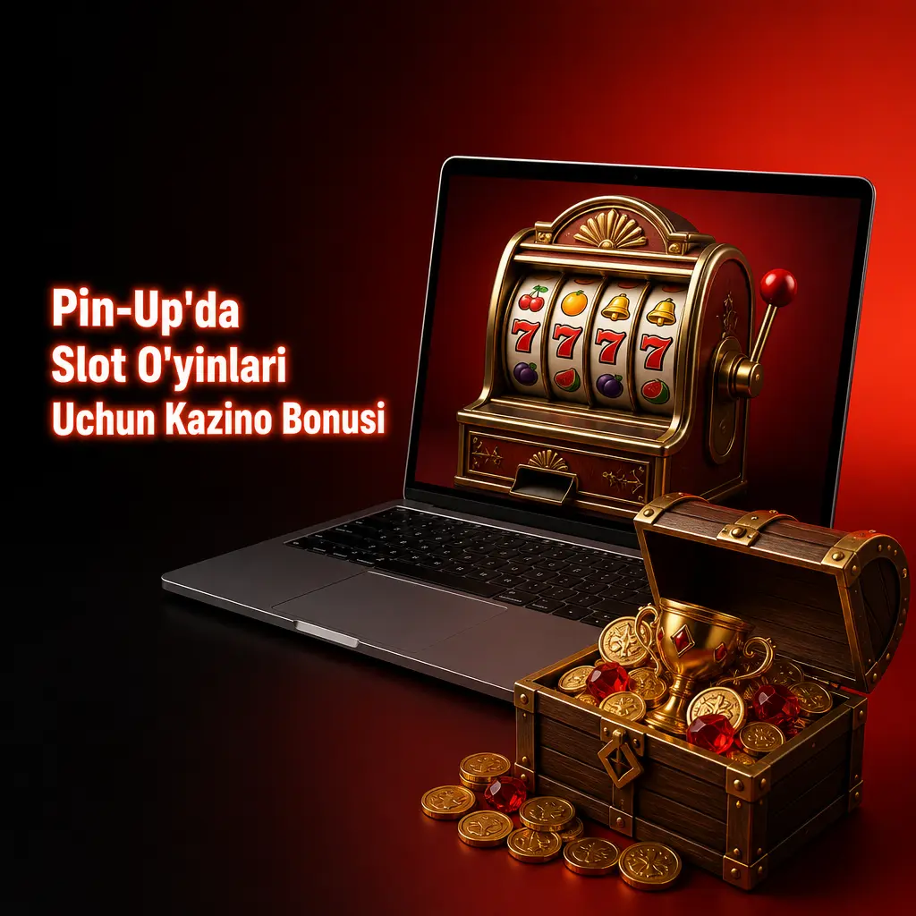 Pin-Up kazinosida slot o'yinlari uchun 120% bonus va 250 FS taklif etuvchi xush kelibsiz paket banneri
